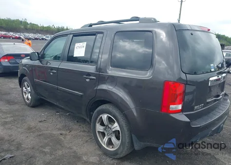 2013 Honda Pilot Ex-L from USA, damaged, VIN 5FNYF4H58DB017760